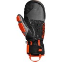 Reusch Worldcup Warrior GS Mitten Black/Silver/Fluo Red 7.5