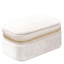 DARK Velvet Jewellery Box Micro Off White