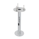 Stavanger LED-pullertlampe høy m/jordanker grafitt - Norlys - Aluminium