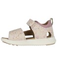 Wheat Sandaler   Maxie   Lilac Flower Eng   Wheat   30   Sandals Beige Lilla Rosa