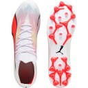 PUMA Ultra Ultimate FG/MG Fotballsko Hvit/Rød 45
