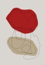 Heart And Mind Plakat Plakat / 100x150cm