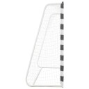  Fotballmål 300x200x90 cm metall svart og hvit