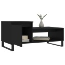  Salongbord svart 100x50x45 cm konstruert tre 8721012111486