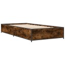  Sengeramme røkt eik 75x190 cm konstruert tre og metall 8721012986497