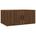  Salongbord brun eik 80x50x36 cm konstruert tre 8720845666842