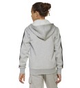 Adidas Performance Cardigan   J 3S FL FZ HD   Mgreyh/Black   Adidas Performance   8 år 128   Cardigan   Grå
