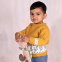 Bluum Strik Strikkegenser Ekorn - garnpakke i Bluum Pure Eco Baby Wool