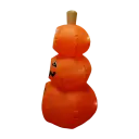 KULZ OPPBLÅSBART HALLOWEEN-GRESSKARTÅRN MED LED-LYS 122 CM KUINFPUMPKTOW