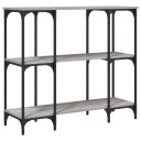  Konsollbord grå sonoma 102x35x90 cm konstruert tre 8720845420994