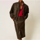Twinset Dame Jakker Brun M,
