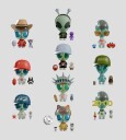 Kaleidos Abducted: Series 1 Blind Box with 9Piece PDQ