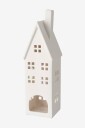 Ellos Home Lyshus Tealight House Noel høyde 26 cm Hvit