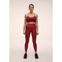 Casall Graphic High Waist Tights Dame Maroon Red 40