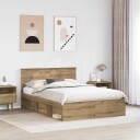  Sengestamme Kunstnerisk Eik 160 x 200 cm Konstruert tre