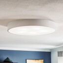 TEMAR LIGHTING Cleo 600 taklampe hvit sensor IP20 Ø 60 cm metall