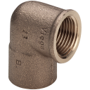 10 stk Messing lodde albue muffe/muffe 28 mm x 1" 90°