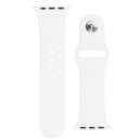 Hurtel Silikonrem for Apple Watch 42/44/45mm Hvit