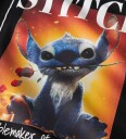 Name It Collegegenser - NkfOlbena - Stitch - Black - Name It - 6 år (116) - Collegegenser Blå Hvit Rød Svart