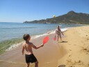 Schildkröt Strandtennis inkl. oppbevaringsnett