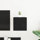  TV skap Svart 30.5 x 30 x 30 cm Konstruert tre