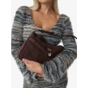 GUESS Ella Shoulder Bag   Brown   ONE SIZE