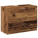 Vaskeskap Gamelt Tre 78x37x59 cm Baderomslagringsenhet