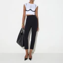 Elisabetta Franchi Dame Bukser Svart S,