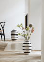 Kähler Omaggio Vase 305 mm Svart