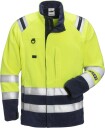 Fristads Fleecejacka Flamestat 4063 Atf, Klass 3 Varsel Gul/marinblå 2xl