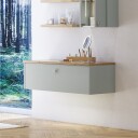 Dansani Inzo Classic Glatt Underskap 1 Skuff B60 120xh32xd44cm Hvit Matt / 120cm