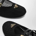 Prada Dame Sko Svart 38 EU,