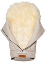 Nordlys Saga Lammeskinnspose Sand/Naturell