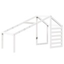 Tak for barneseng hvit 188x97x113 cm heltre furu