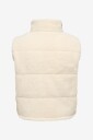 Only Carmakoma   Pilevest carSandra Teddy Waistcoat Otw   Grå