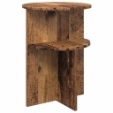 vidaXL Sidetabell Gammelt tre Ø 39,5 x 55 cm Konstruert tre