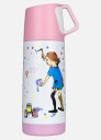 Pippi Langstrømpe Bursdag Termos Rosa