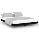 vidaXL Sengeramme svart 200x200 cm konstruert tre
