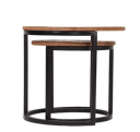Trend Collection Salongbordsett S/2 Mangotre Natur 50 cm