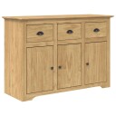  Serviesskap BODO Honning brun 115,5 x 44 x 80 cm Konstruert tre