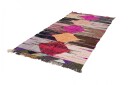 Marokkansk Boucherouite teppe 130 x 275 cm Størrelse: 130 x 275 cm