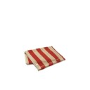 ferm LIVING Alee badelaken 100 x 150 cm Light Camel-Red