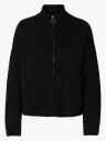 Selected Femme Sia Ras Long Sleeve Knit Zipper Cardigan Sort L