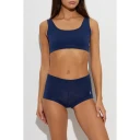 Polo Ralph Lauren Intimates Stretch Cotton Girl Short   Navy   L