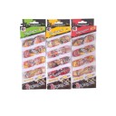 Fingerskateboard Lekesett 4-Pakning assortert