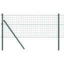  Gjerde med innlegg. grønn 0.8 x 10 m Stål