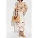 Ulla Johnson Dame Strikkevarer Beige L,