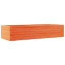 Hageplantekasse voksbrun 110x40x23 cm heltre furu