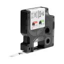Dymo Rhino polyester tape 9mm sort på hvit - 1861622