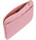 Fan Palm Soft Pink Nylon Laptop Sleeve